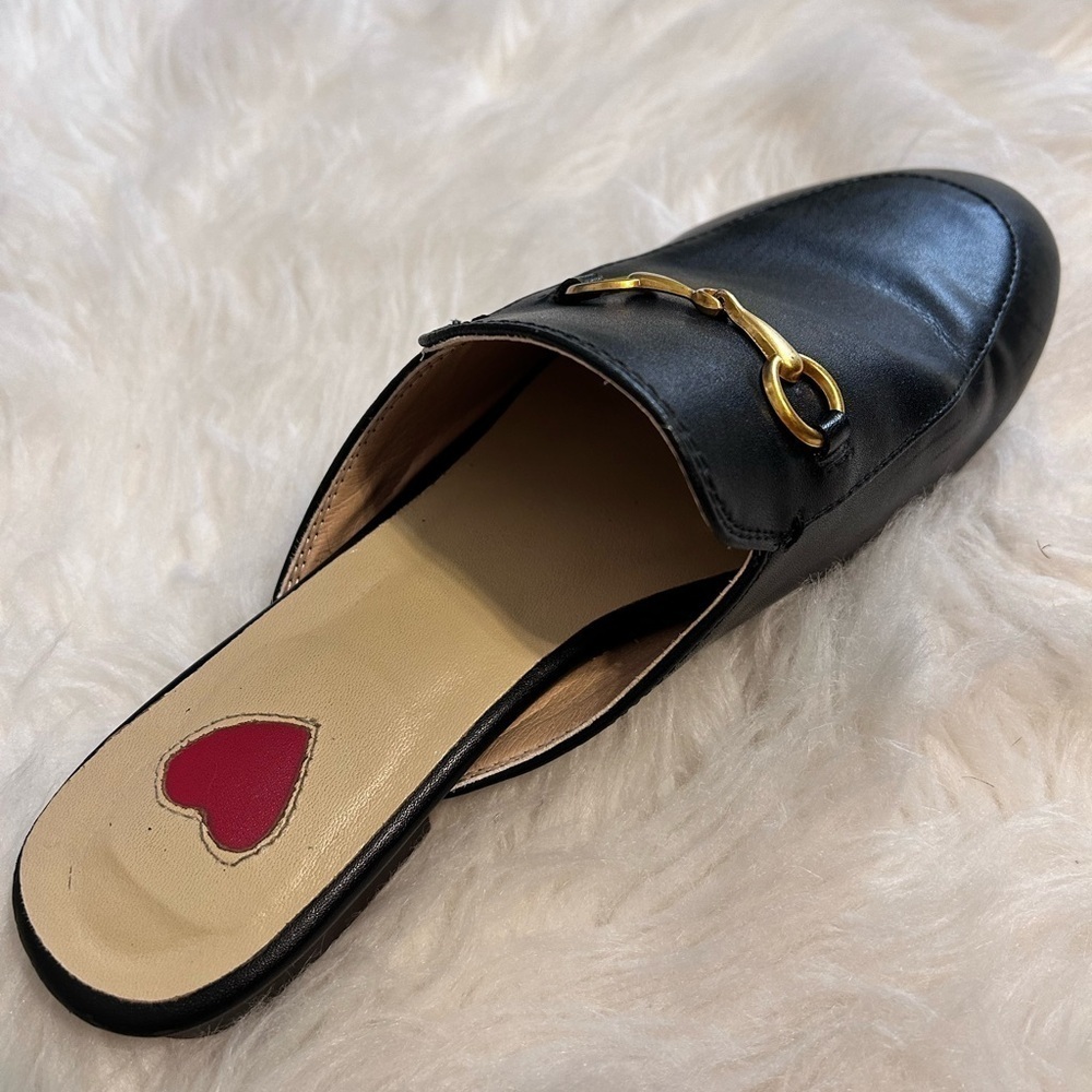 Arqa leather mules with almond toe - Picture 3 of 5